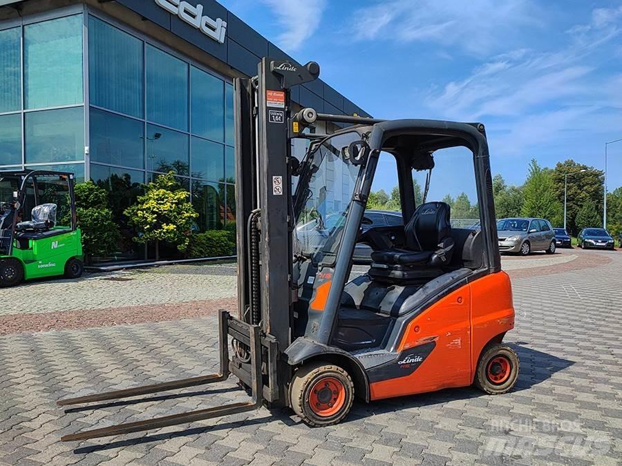Linde H16T-01 LPG gaffeltrucks