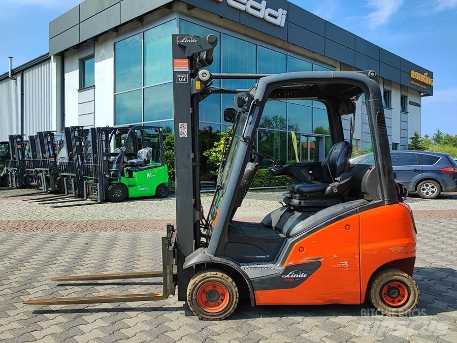 Linde H16T-01 LPG gaffeltrucks