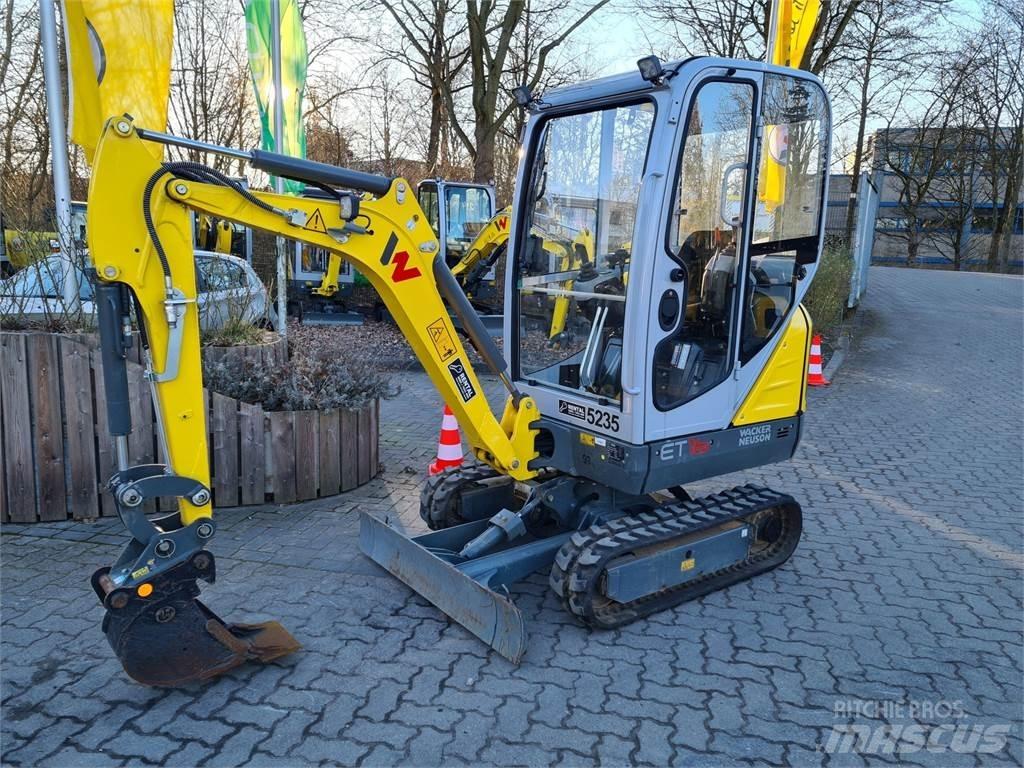 Wacker Neuson ET16 Gravemaskiner på larvebånd
