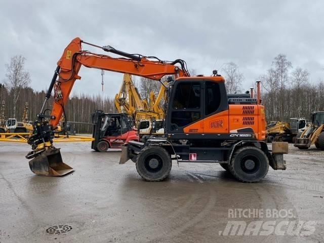 Doosan DX165W-5 Gravemaskiner på hjul