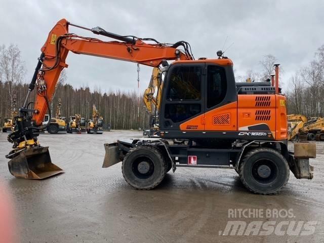 Doosan DX165W-5 Gravemaskiner på hjul