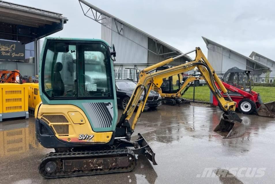 Yanmar SV 17 Minigravemaskiner
