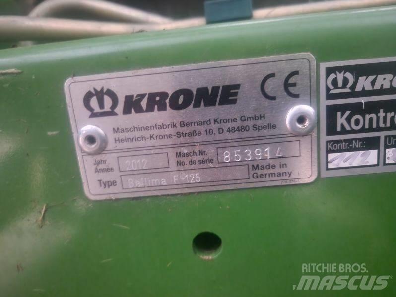 Krone Bellima F125 Rundballe-pressere