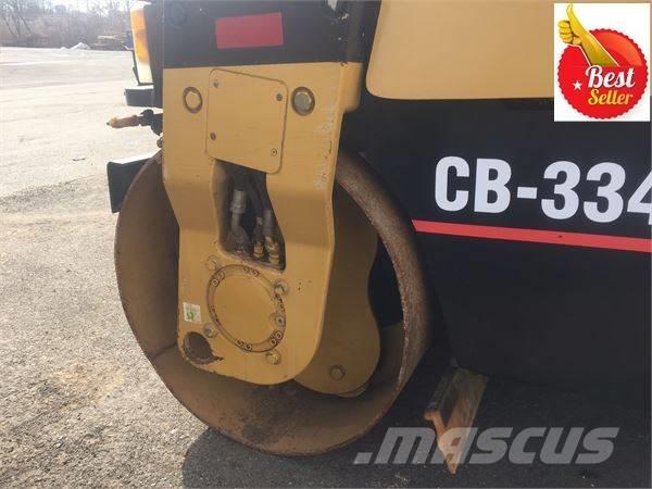 CAT CB 334 D Tvilling tromle