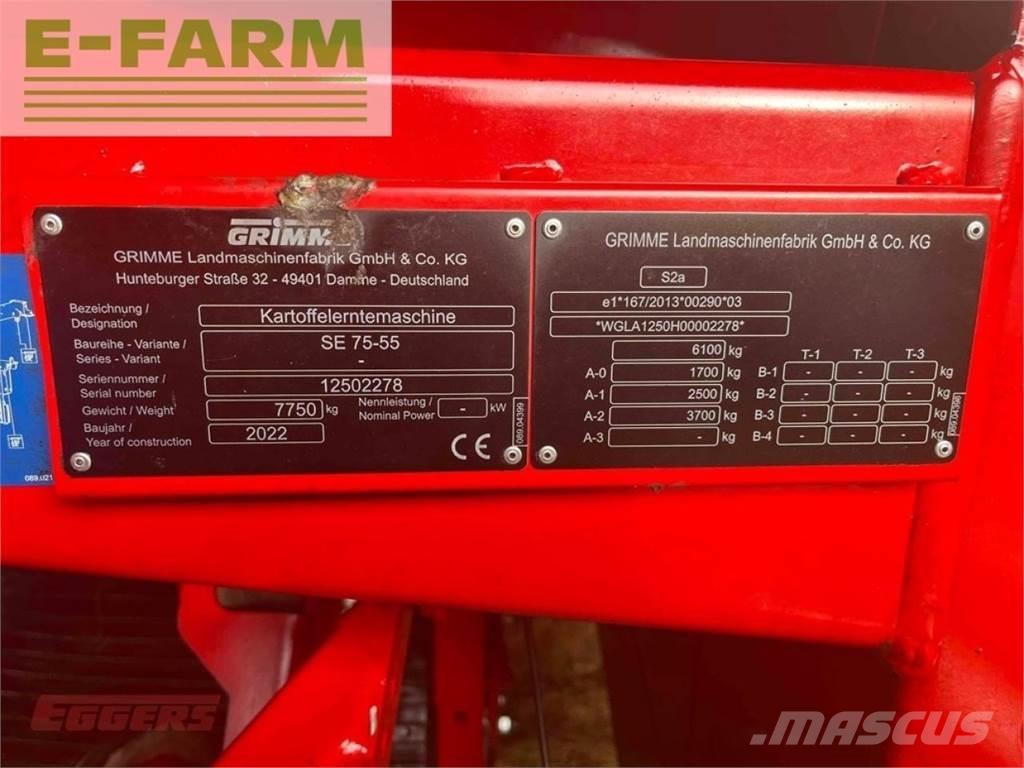 Grimme se 75-55 sb Kartoffelmaskiner - Andet udstyr