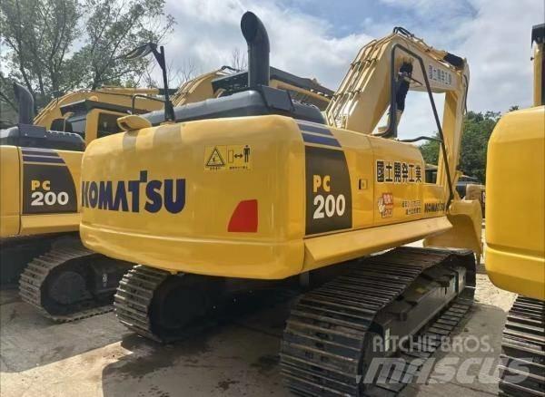 Komatsu PC 200 Midi-gravemaskiner 7t - 12t