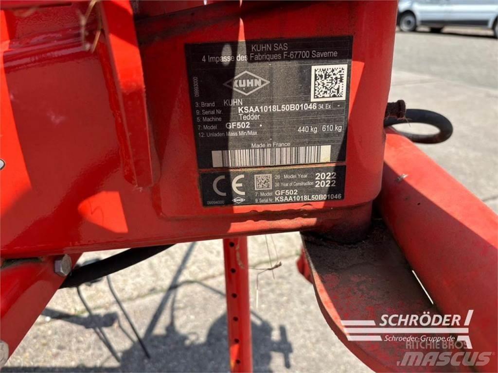 Kuhn GF 502 River og høvendere