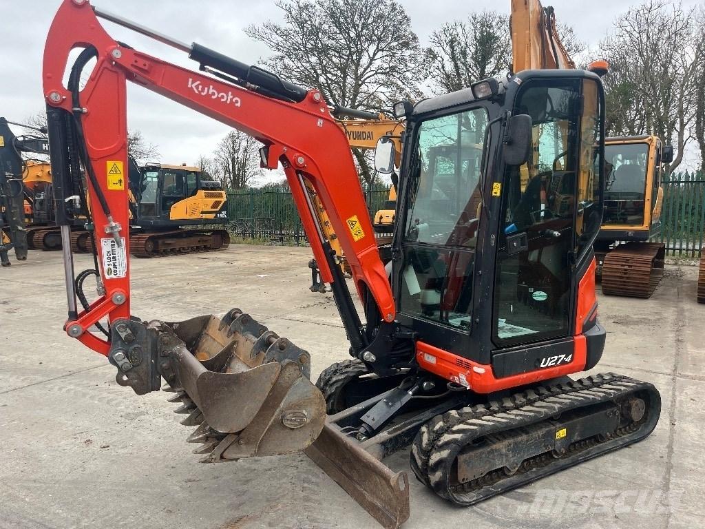 Kubota U 27-4 Minigravemaskiner