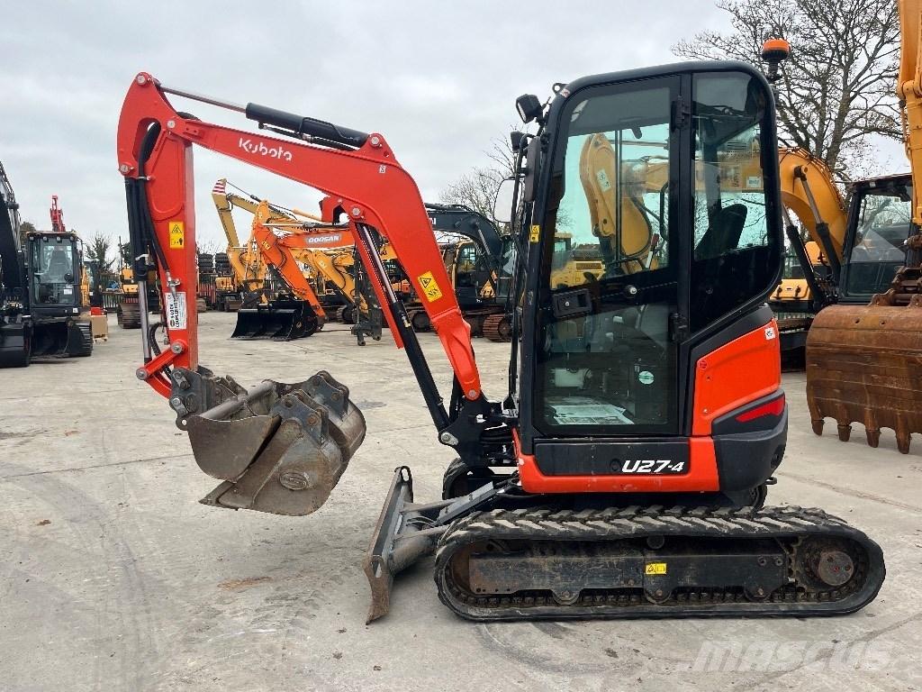 Kubota U 27-4 Minigravemaskiner