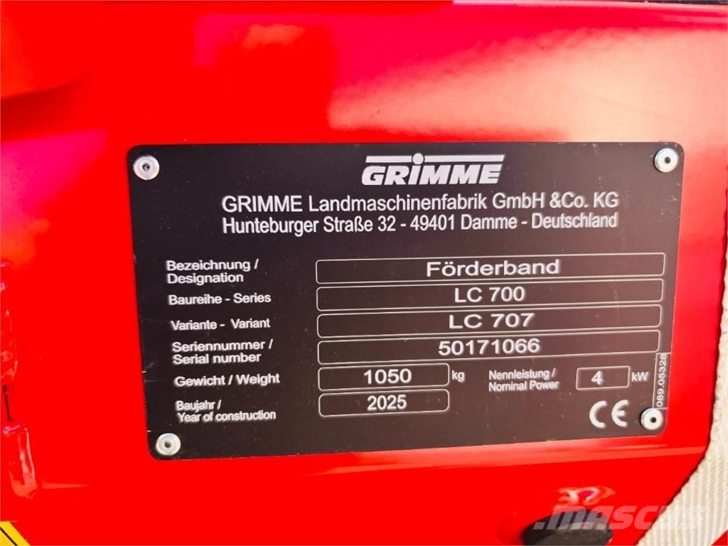 Grimme LC Kartoffelmaskiner - Andet udstyr