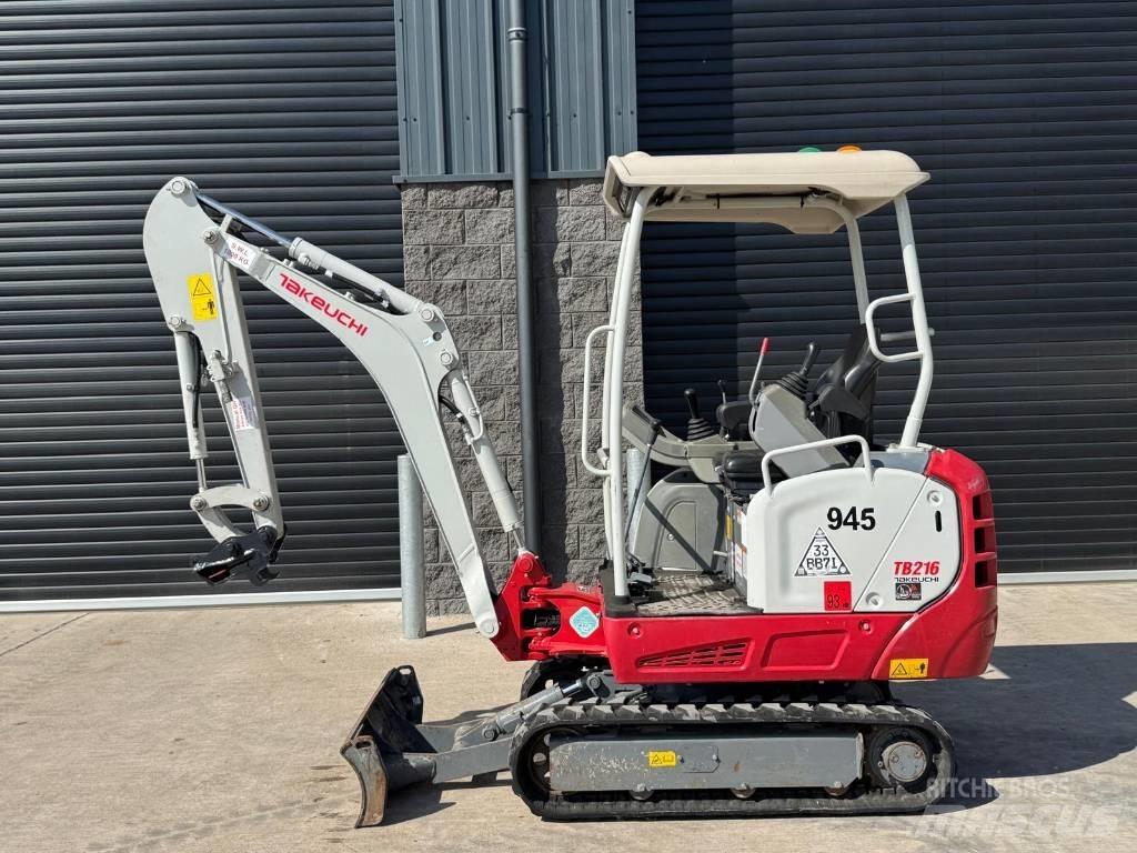 Takeuchi TB 216 Minigravemaskiner