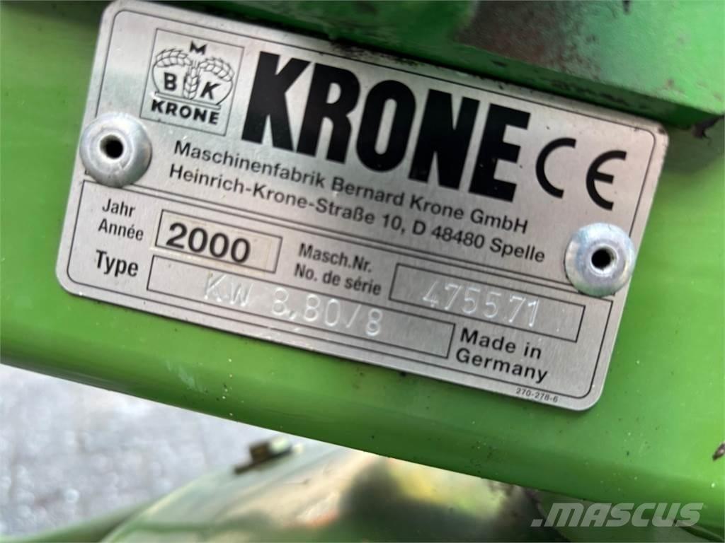 Krone KW 8.80/8 River og høvendere