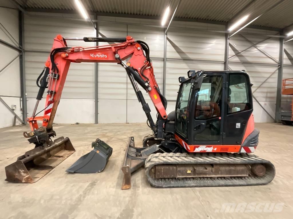 Kubota KX 080-4 Midi-gravemaskiner 7t - 12t