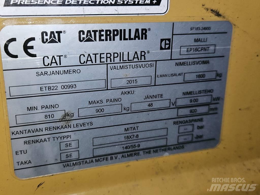 CAT EP16CPNT El gaffeltrucks