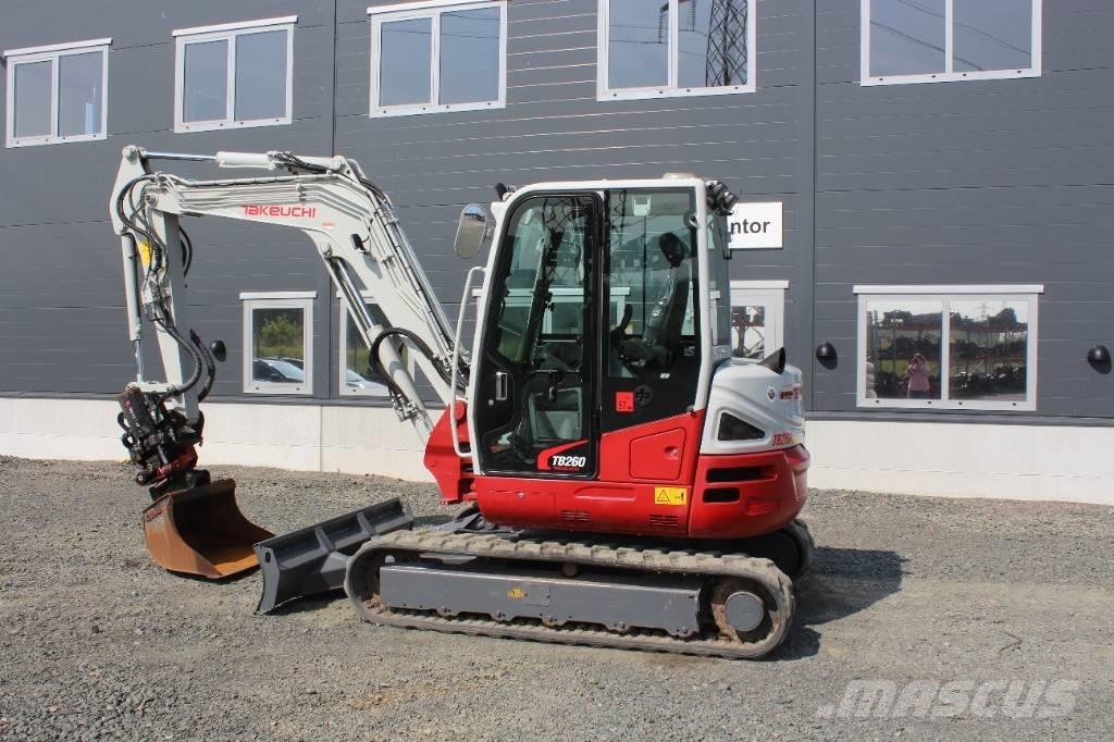 Takeuchi TB 260 Minigravemaskiner