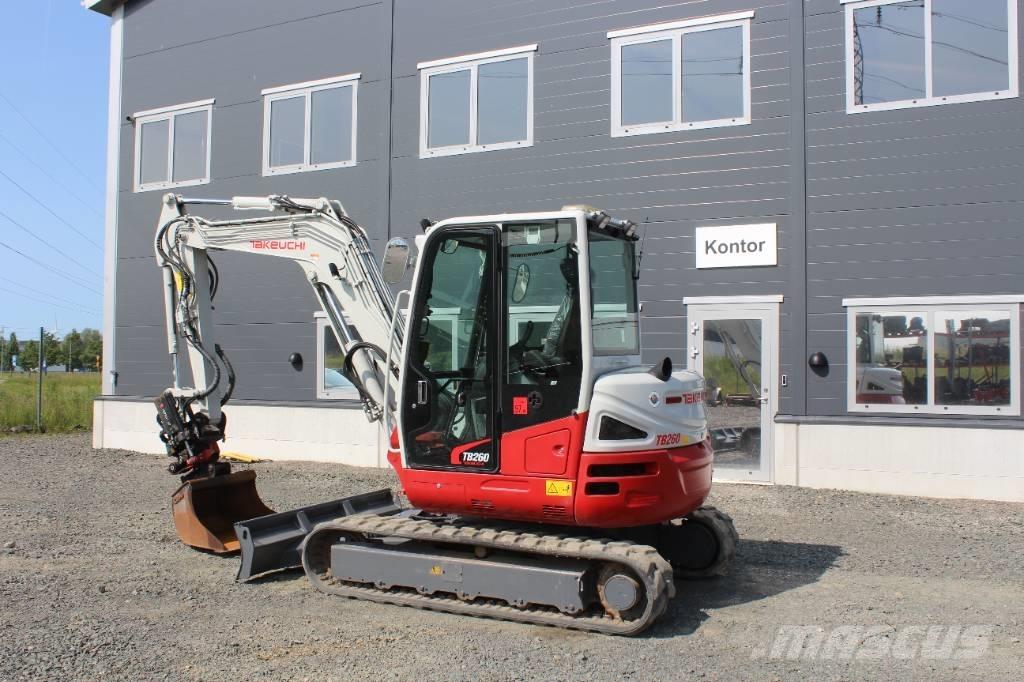 Takeuchi TB 260 Minigravemaskiner
