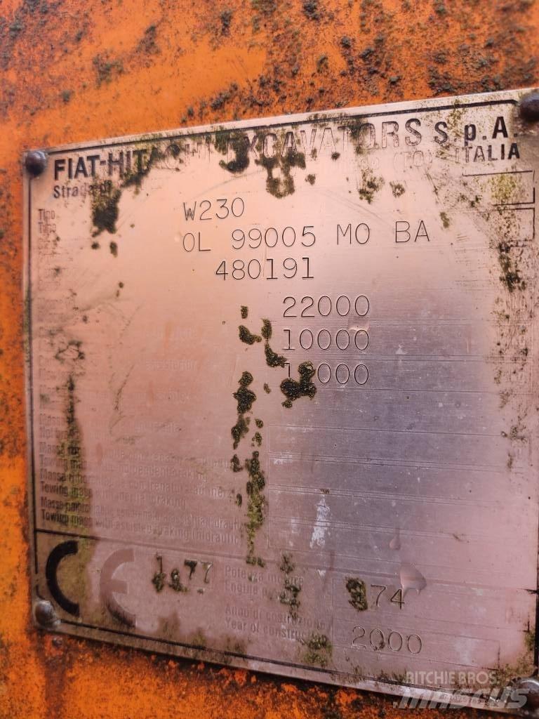 Fiat-Hitachi w230 Læssemaskiner på hjul