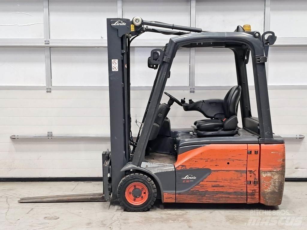 Linde E16L-02 El gaffeltrucks