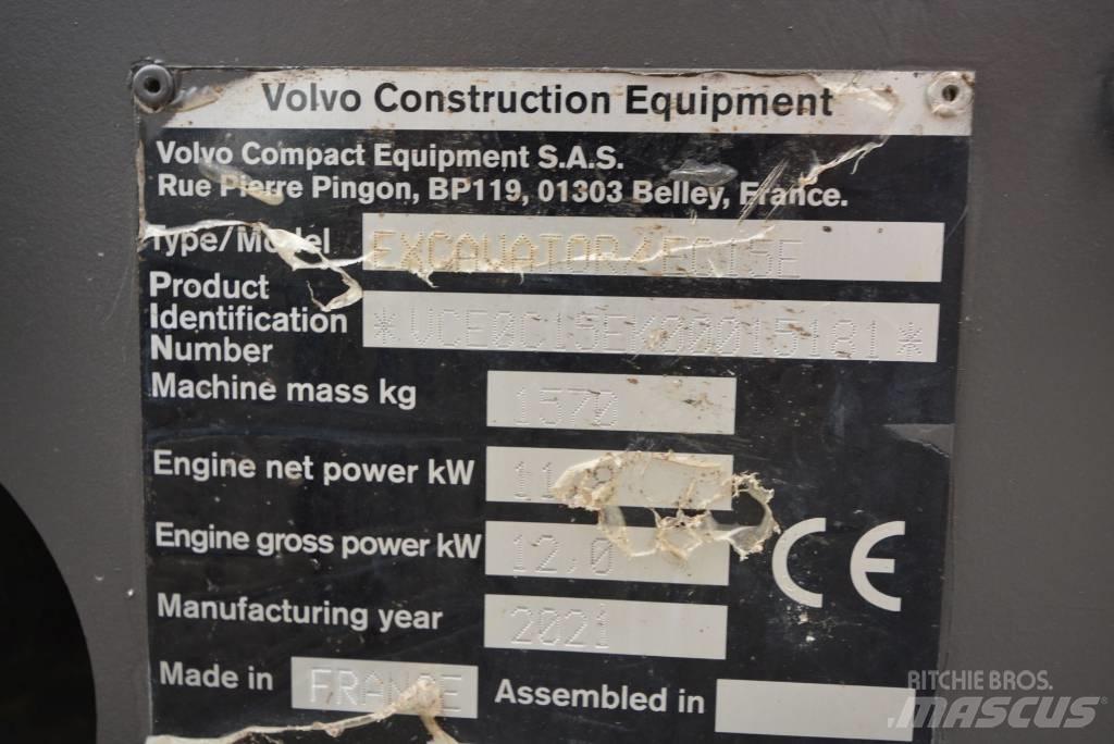 Volvo EC 15 E Minigravemaskiner