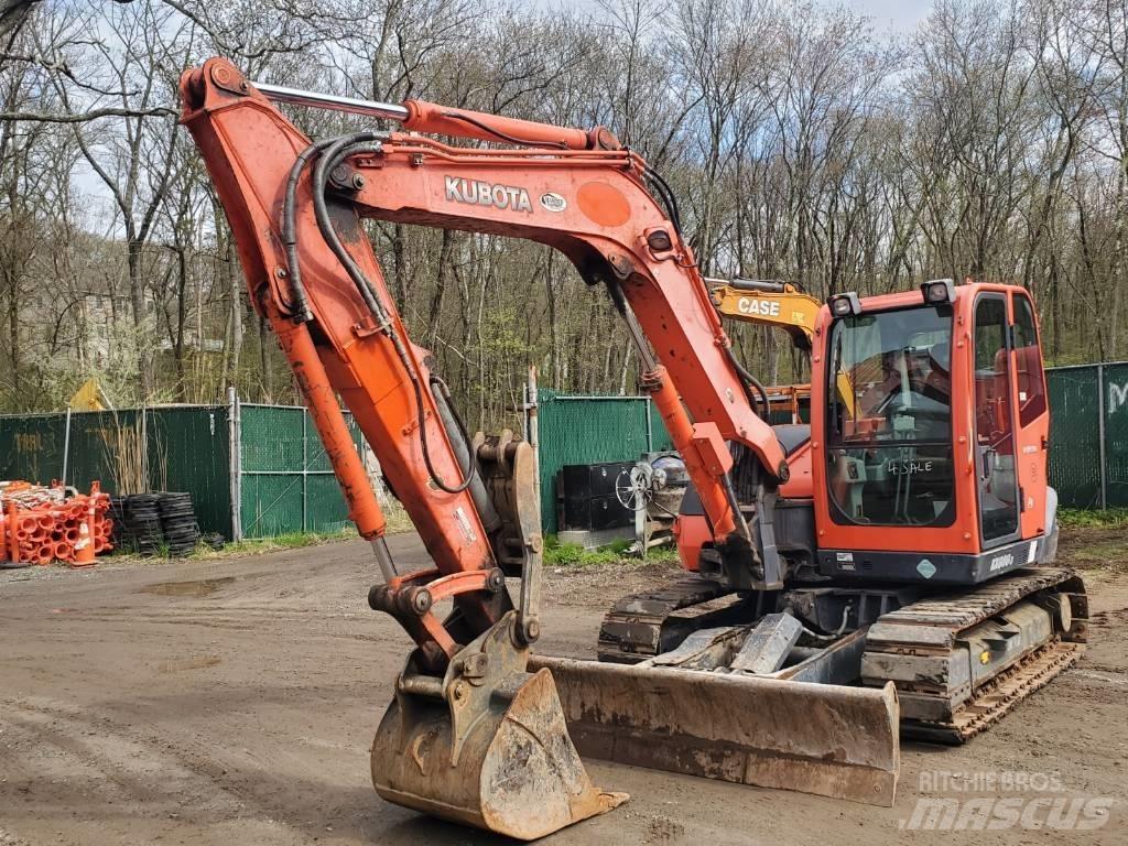Kubota KX080-3 Gravemaskiner på larvebånd