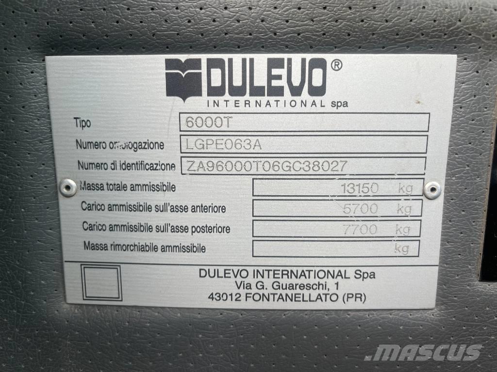Dulevo 6000 Fejemaskiner