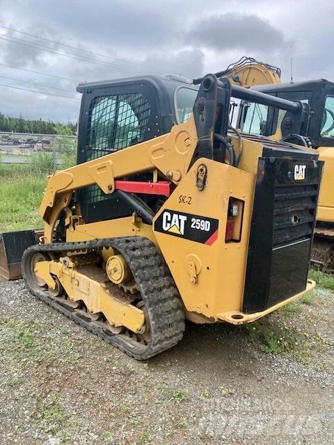 CAT 259 D Minilæsser - skridstyret
