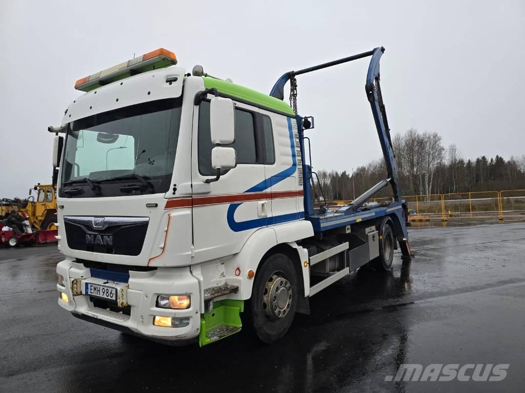 MAN TGM 18.340 Skip loader