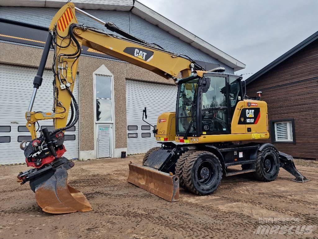 CAT M 315 F Gravemaskiner på hjul