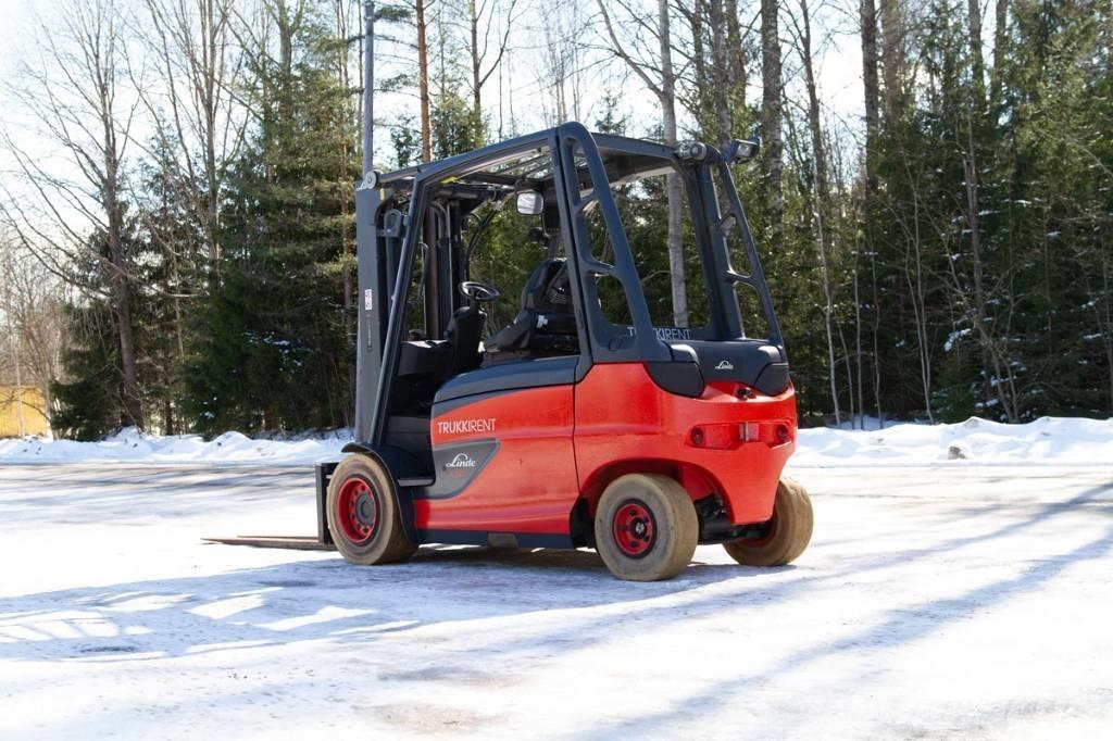 Linde E50 El gaffeltrucks