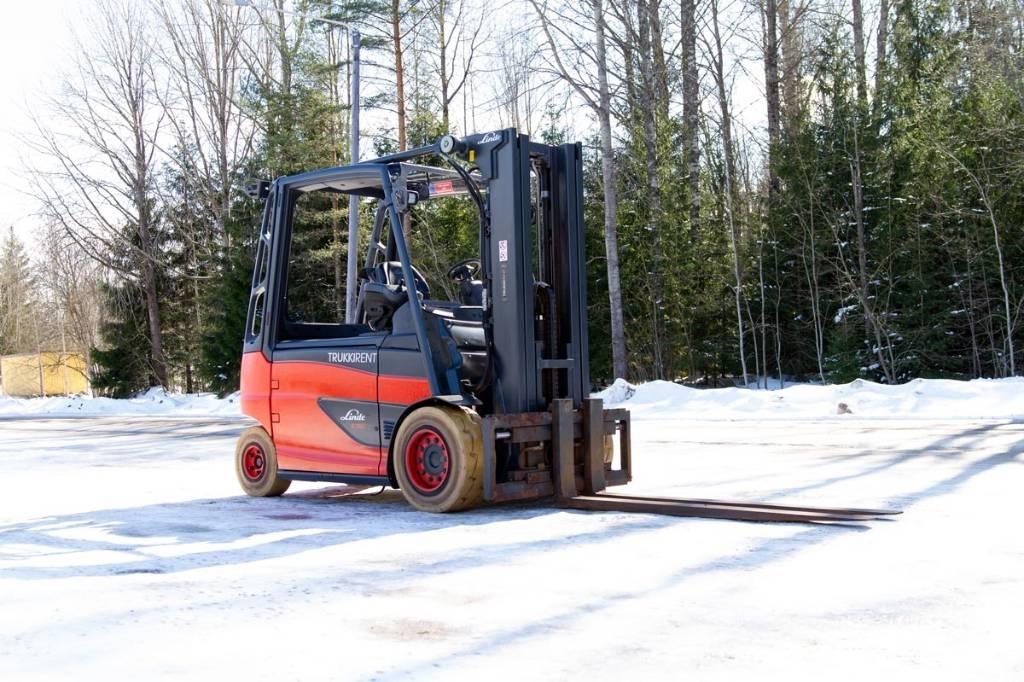 Linde E50 El gaffeltrucks