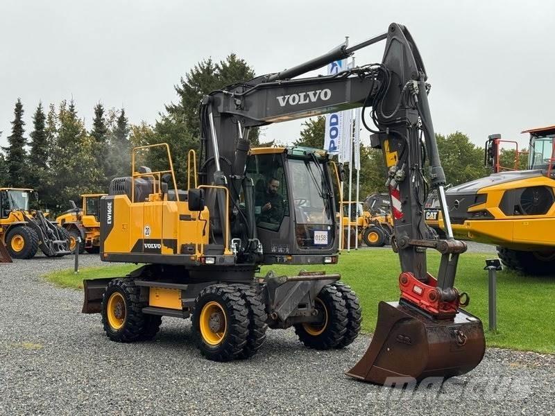 Volvo EW 160 E Gravemaskiner på hjul