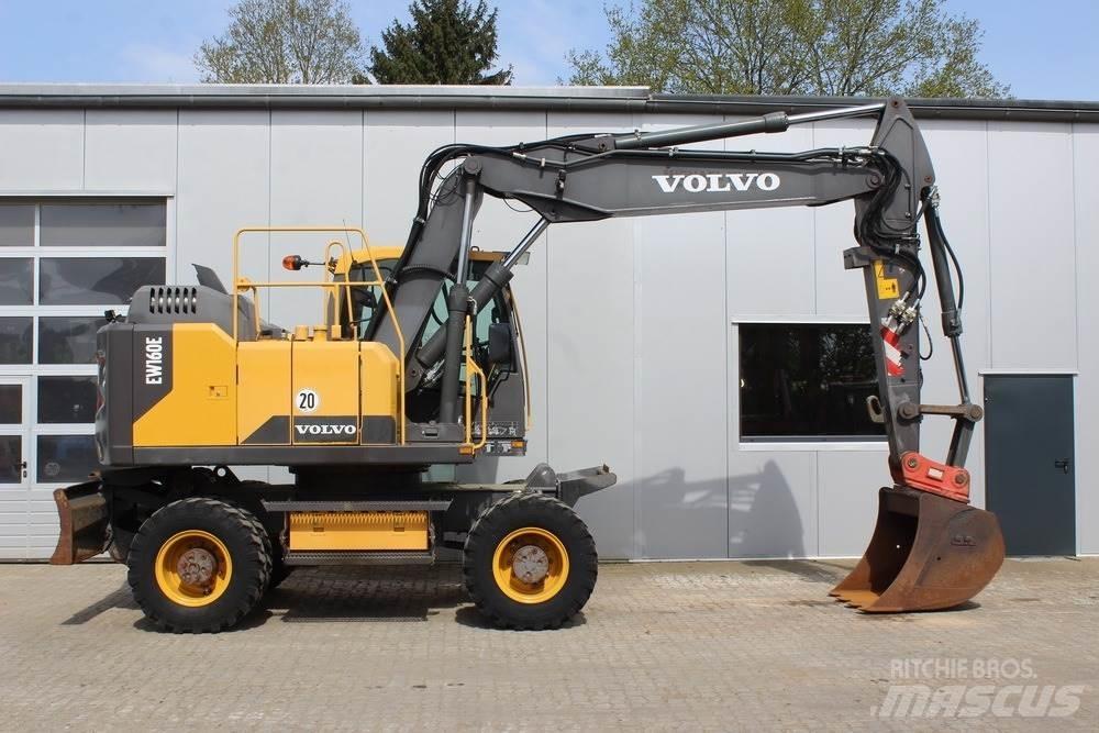 Volvo EW 160 E Gravemaskiner på hjul