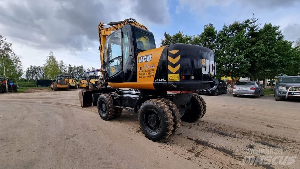 JCB 145W Gravemaskiner på hjul
