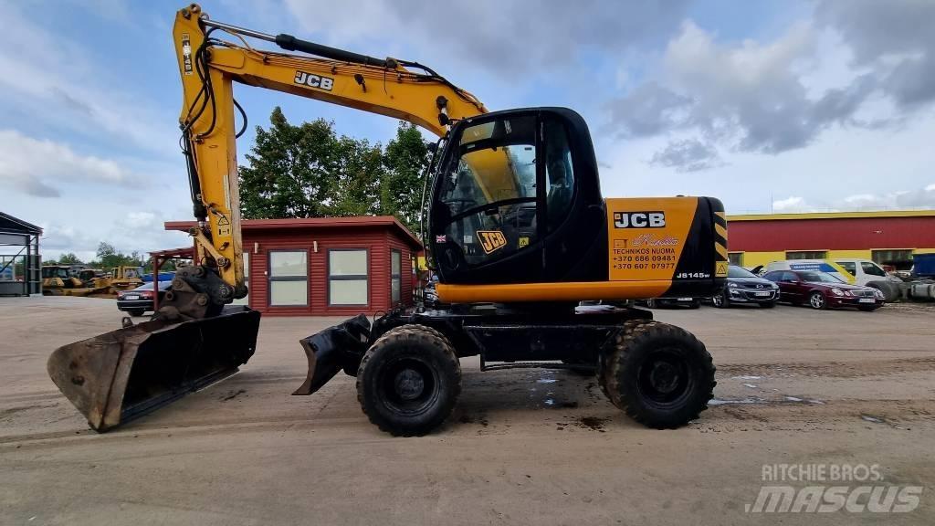 JCB 145W Gravemaskiner på hjul