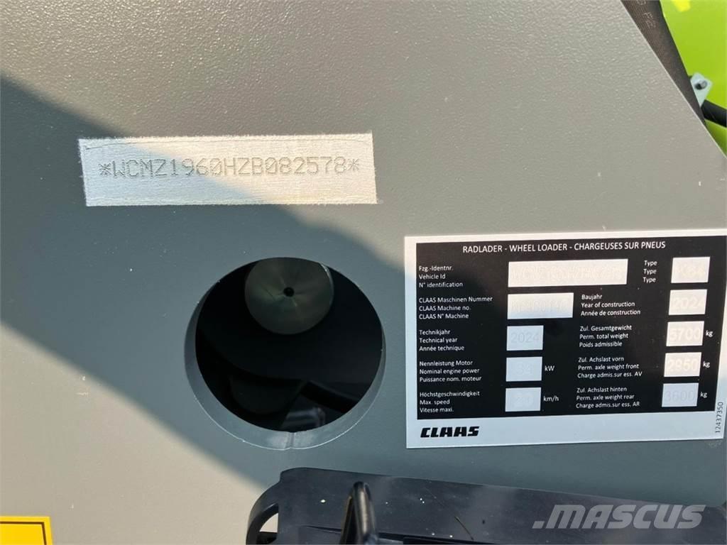 CLAAS Torion 530 Læssemaskiner på hjul