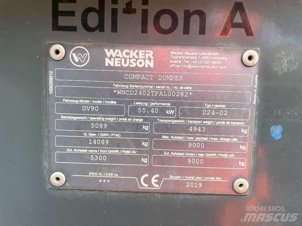 Wacker Neuson DV 90 Dumpere
