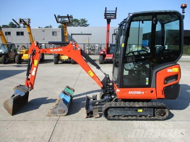 Kubota KX 016-4 (100) Minigravemaskiner