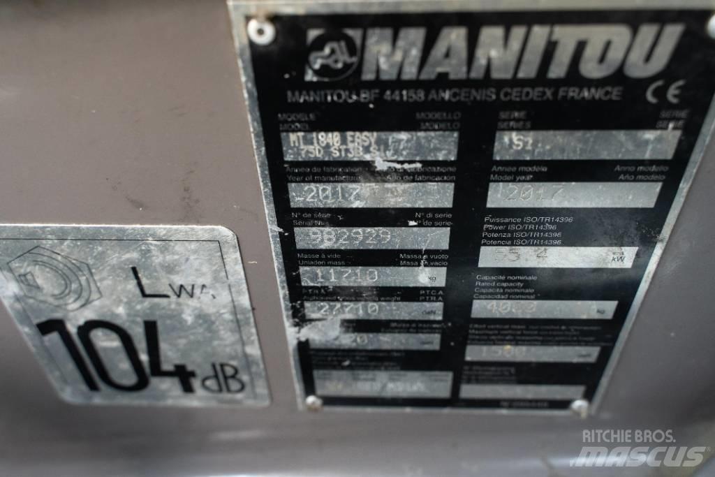 Manitou MT 1840 Teleskoplæssere