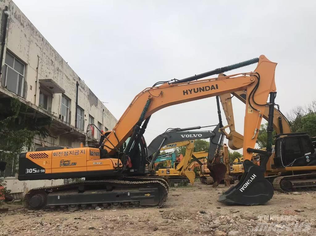 Hyundai 305LC-9S Gravemaskiner på larvebånd