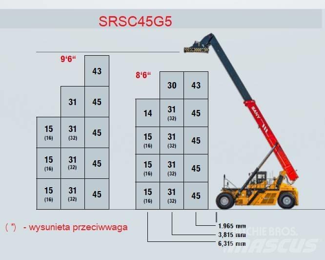 Sany SRSC45G5 Rækkestablere