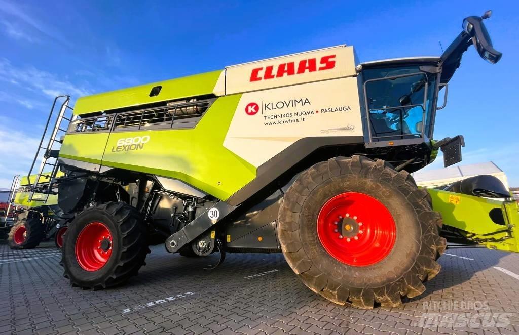 CLAAS Lexion 6800 Mejetærskere