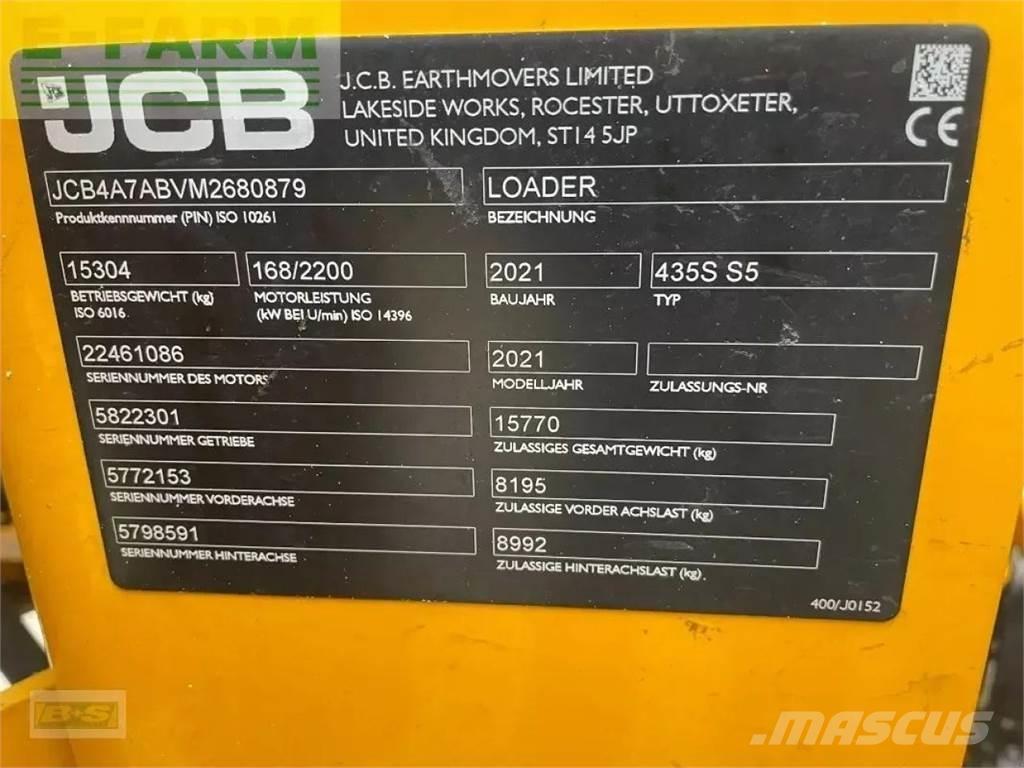 JCB 435s s5 Minigravemaskiner