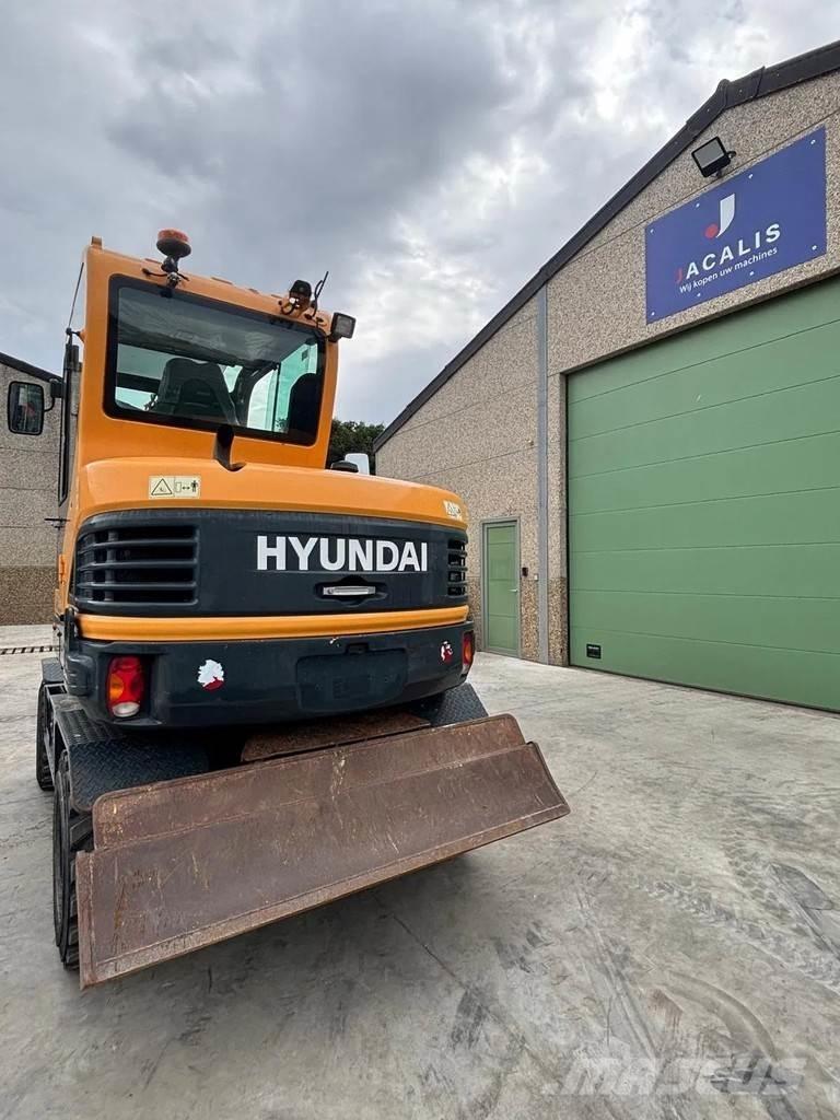 Hyundai R55W-9A Gravemaskiner på hjul