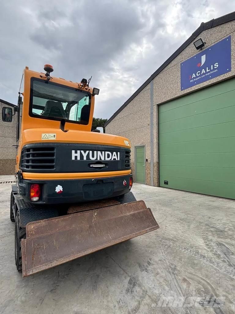 Hyundai R55W-9A Gravemaskiner på hjul