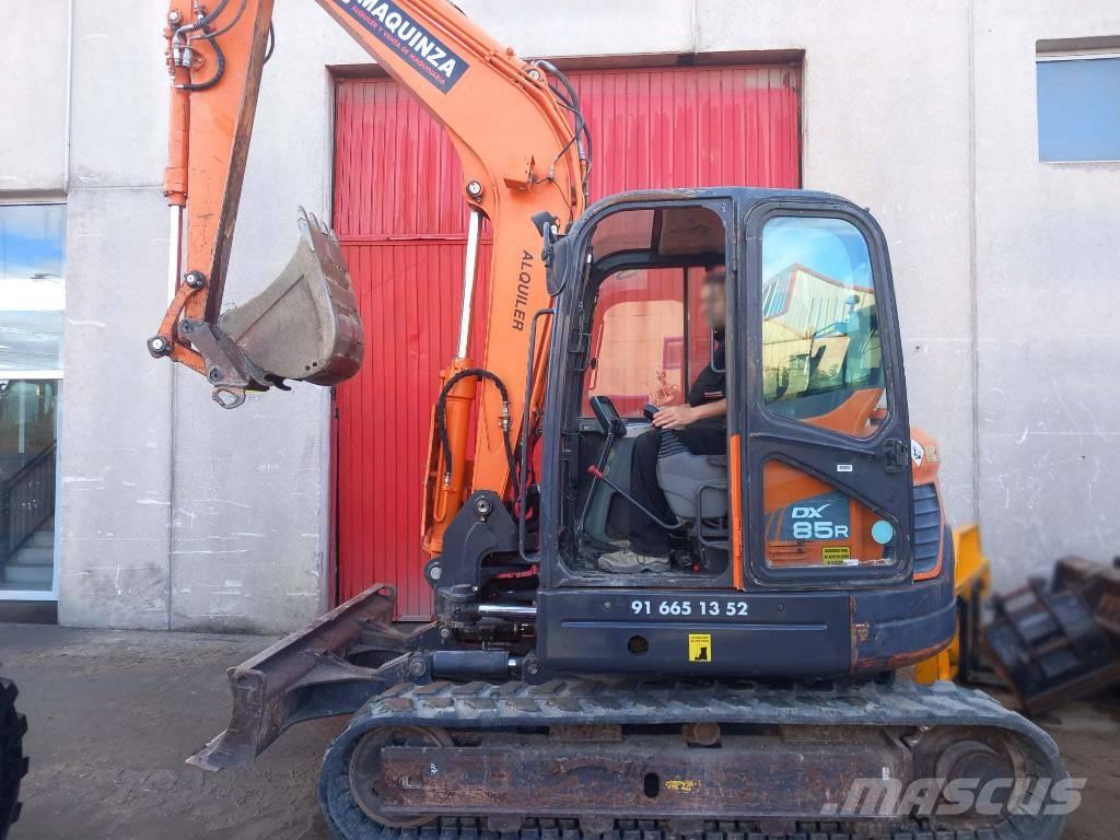 Doosan DX 85 R-3 Midi-gravemaskiner 7t - 12t