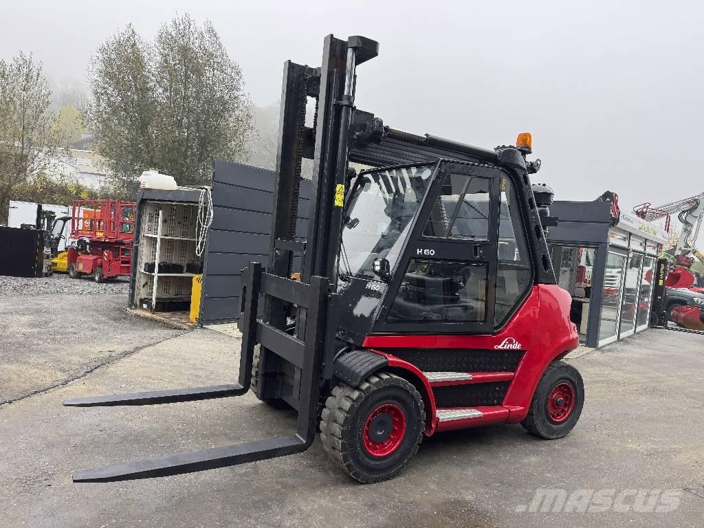 Linde H60D-03 Diesel gaffeltrucks