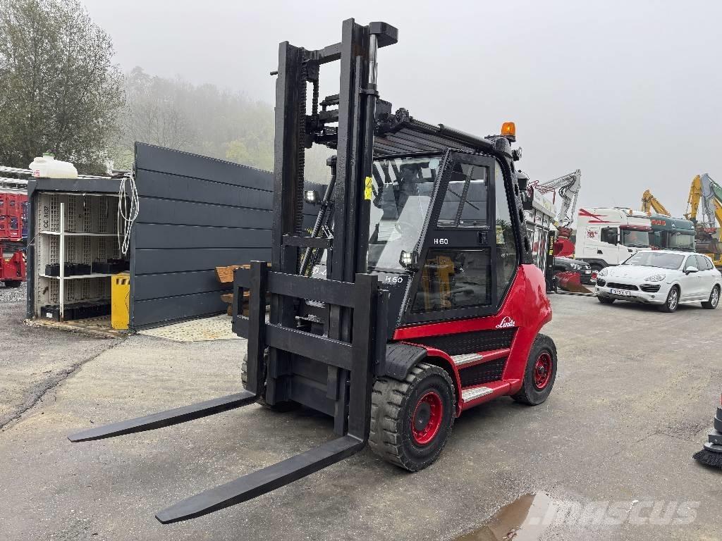 Linde H60D-03 Diesel gaffeltrucks