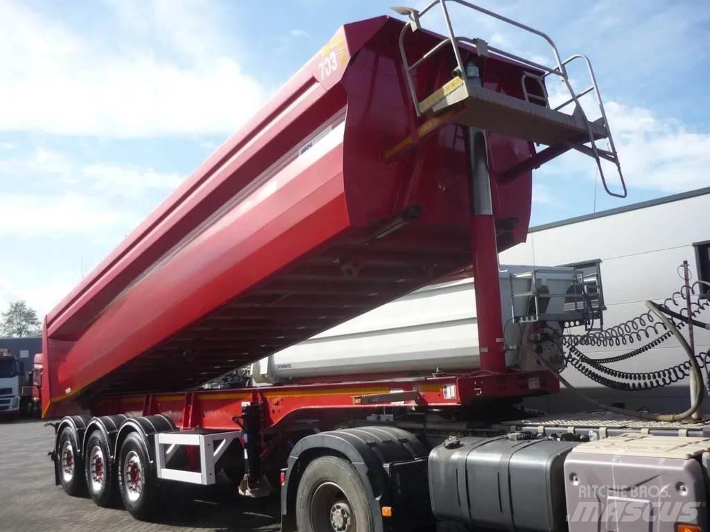 MOL KS85 Semi-trailer med tip