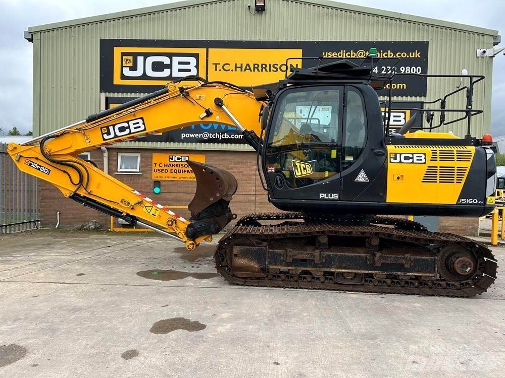 JCB JS160 Gravemaskiner på larvebånd