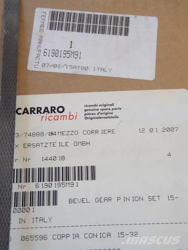 Carraro Baggerlader Gear